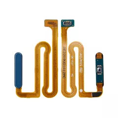 Fingerprint Reader With Flex Cable For Samsung Galaxy A12 (A125 / 2020) (Blue) (Premium)