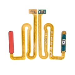 Fingerprint Reader With Flex Cable For Samsung Galaxy A12 (A125 / 2020) (Red) (Premium)