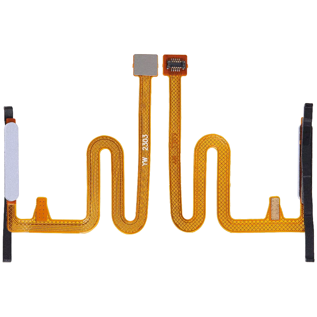 Fingerprint Reader With Flex Cable For Samsung Galaxy A14 (A145B / 2023) (Silver) (Premium)
