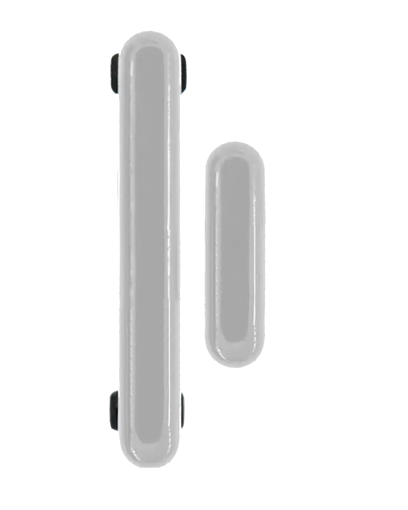 Hard Buttons (Power / Volume) For Samsung Galaxy A90 5G (A908 / 2019) (White) (Premium)