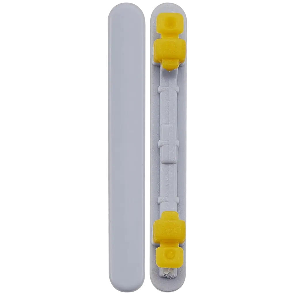 Hard Buttons (Volume) For Samsung Galaxy A16 4G (A165 / 2024) / A16 5G (A166 / 2024) (Premium) (Light Gray)