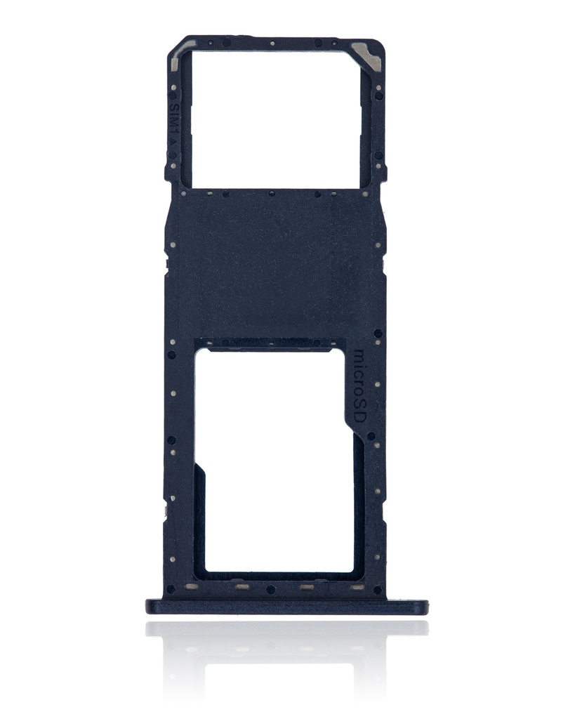 Single Sim Card Tray For Samsung Galaxy A01 (A015 / 2020) (Blue) (Premium)
