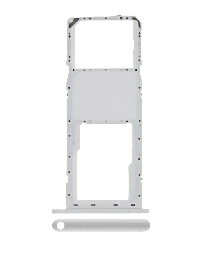 Single Sim Card Tray For Samsung Galaxy A11 (A115 / 2020) (White) (Premium)