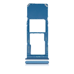 Single Sim Card Tray For Samsung Galaxy A12 (A125 / 2020) (Blue) (Premium)