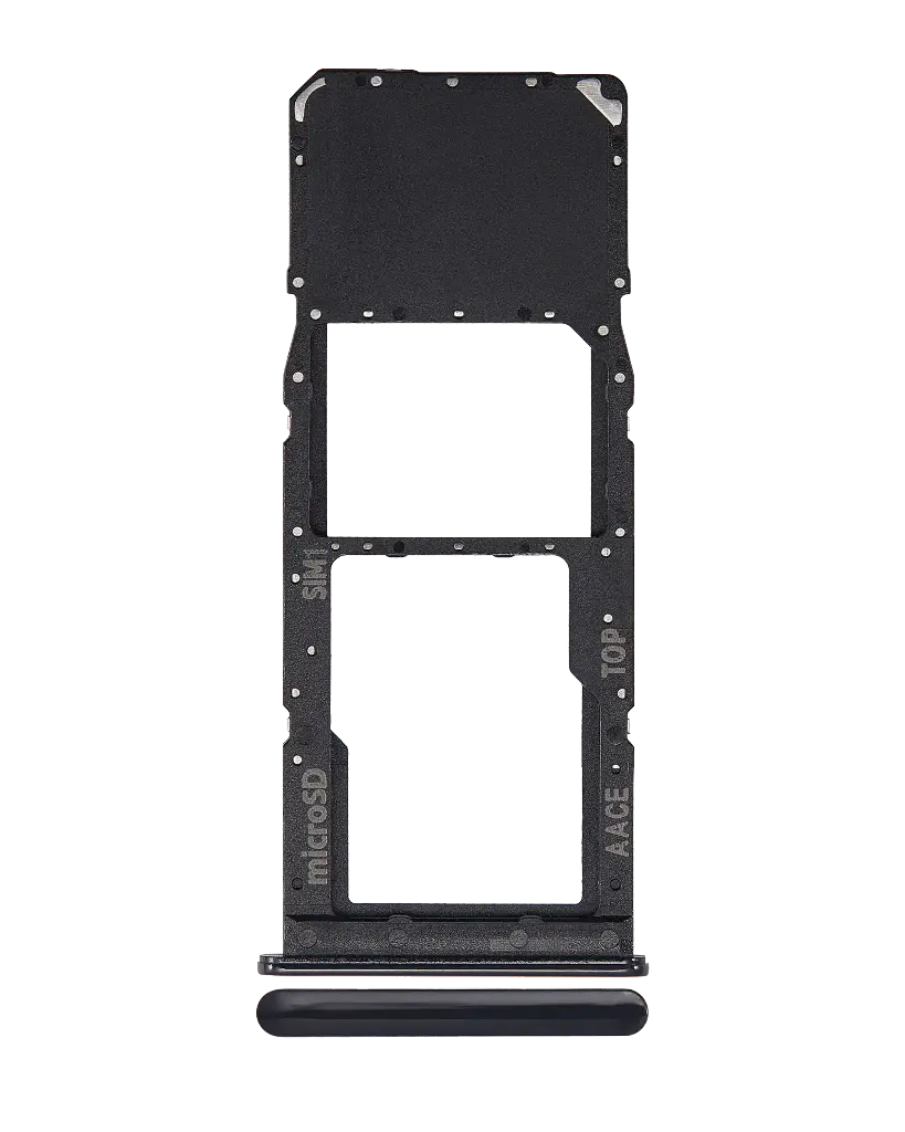 Single Sim Card Tray For Samsung Galaxy A13 (A135 / 2022) (Black) (Premium)
