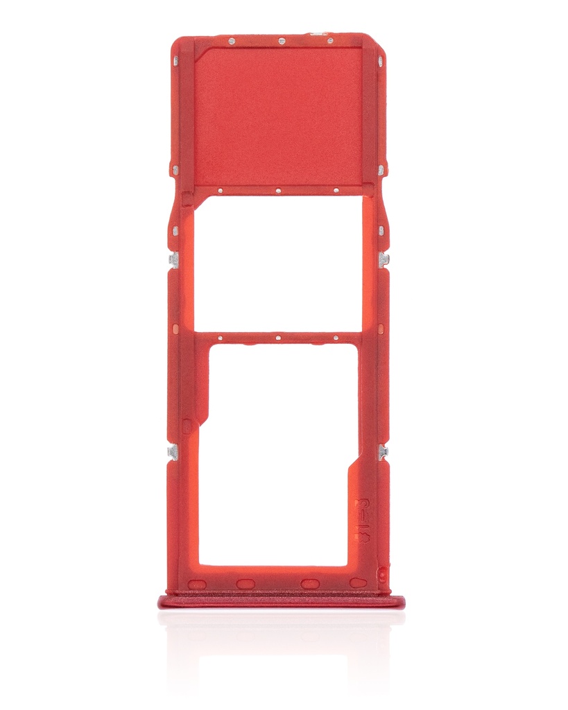 Single Sim Card Tray For Samsung Galaxy A21S (A217 / 2020) (Red) (Premium)