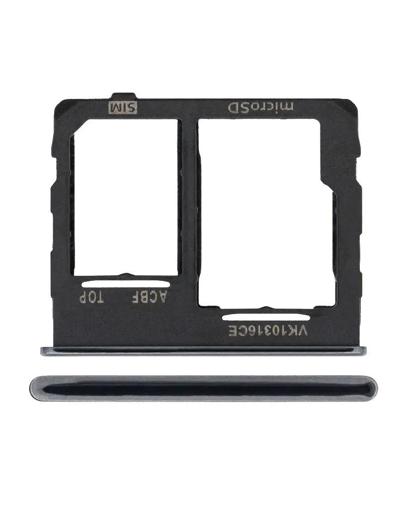 Single Sim Card Tray For Samsung Galaxy A32 5G (A326 / 2021) (Awesome Black) (Premium)