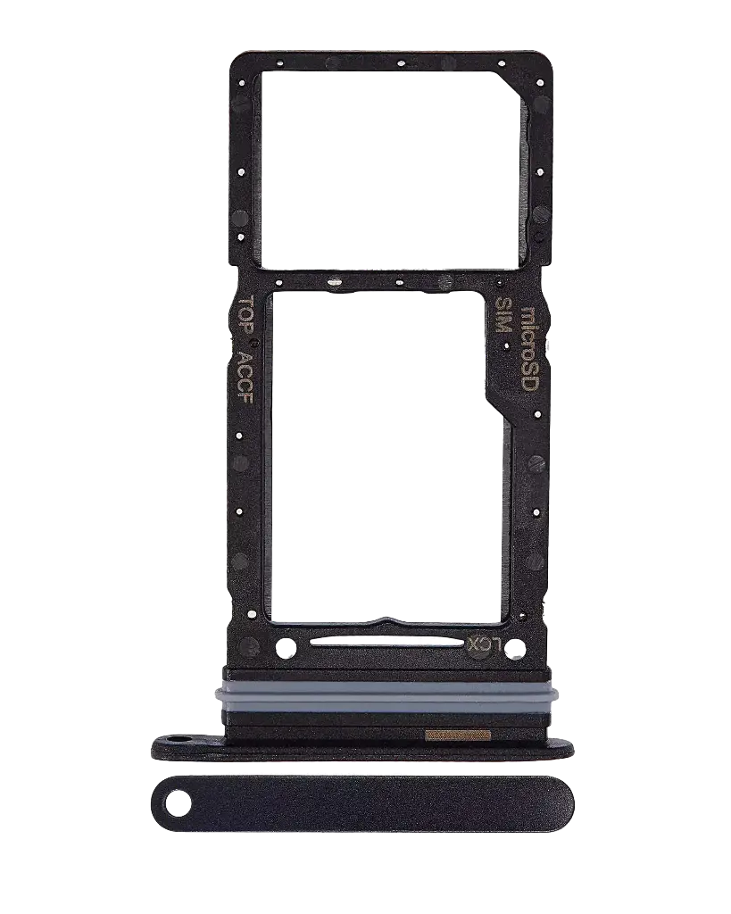 Single Sim Card Tray For Samsung Galaxy A33 5G (A336 / 2022) (Black) (Premium)