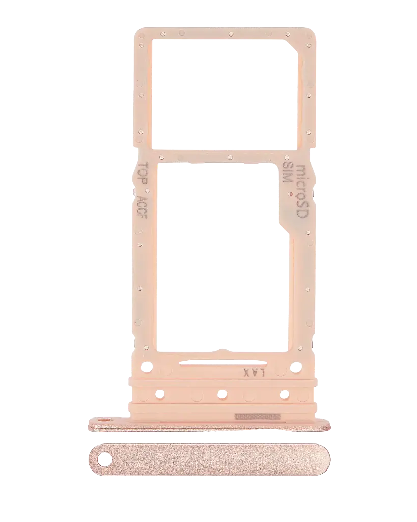 Single Sim Card Tray For Samsung Galaxy A33 5G (A336 / 2022) (Peach) (Premium)