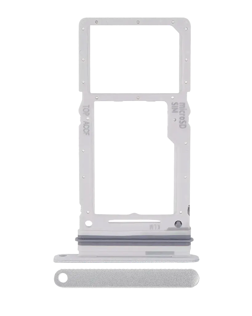 Single Sim Card Tray For Samsung Galaxy A33 5G (A336 / 2022) (White) (Premium)