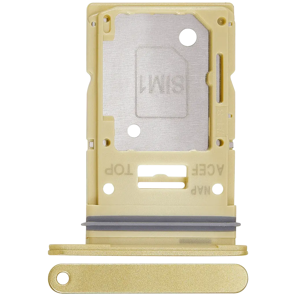 Single Sim Card Tray For Samsung Galaxy A35 5G (A356 / 2024) (Premium) (Lemon)