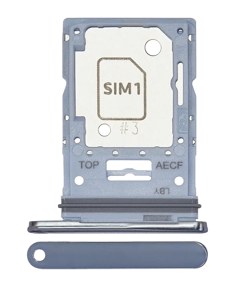 Single Sim Card Tray For Samsung Galaxy A53 5G (A536 / 2022) (Blue) (Premium)