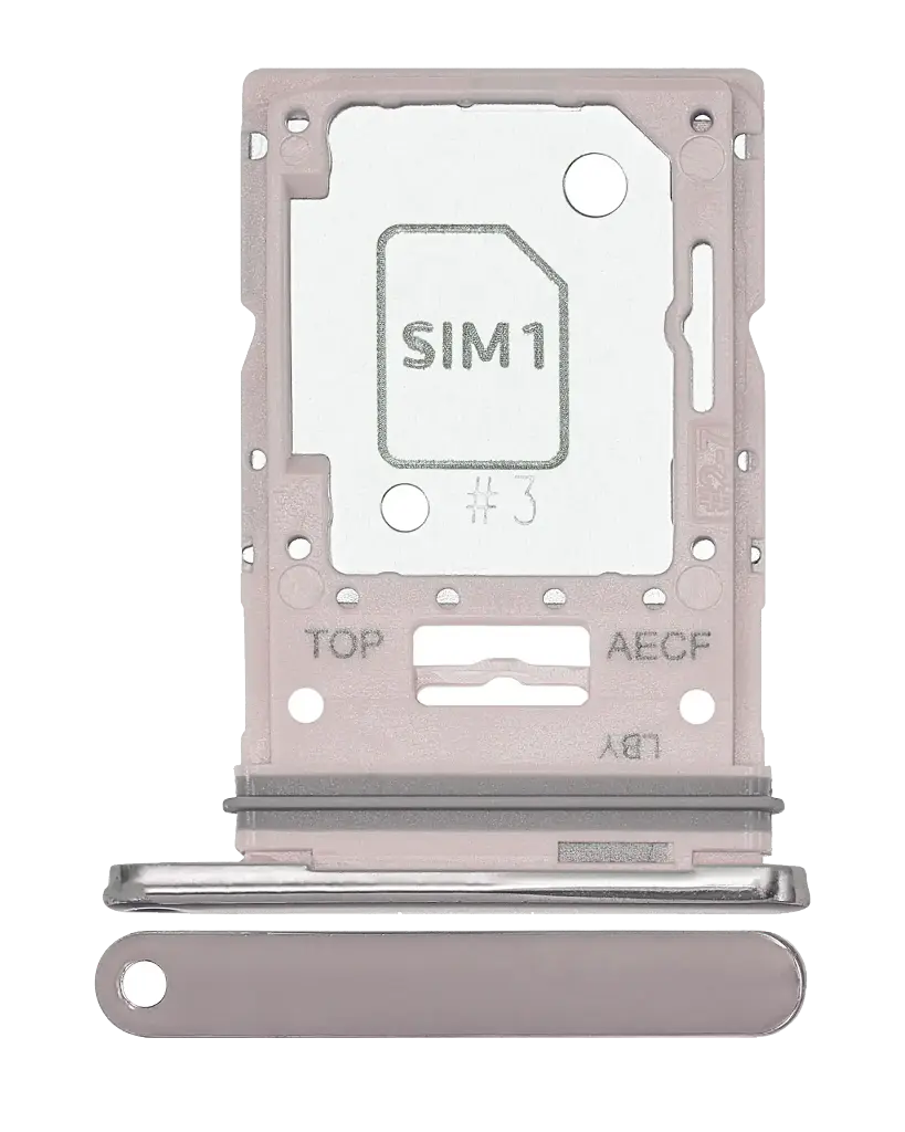 Single Sim Card Tray For Samsung Galaxy A53 5G (A536 / 2022) (White) (Premium)
