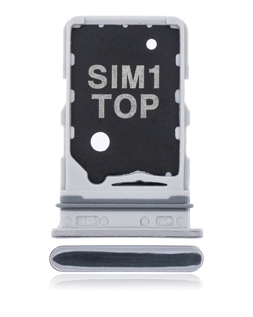 Single Sim Card Tray For Samsung Galaxy A80 (A805 / 2019) (Ghost White) (Premium)