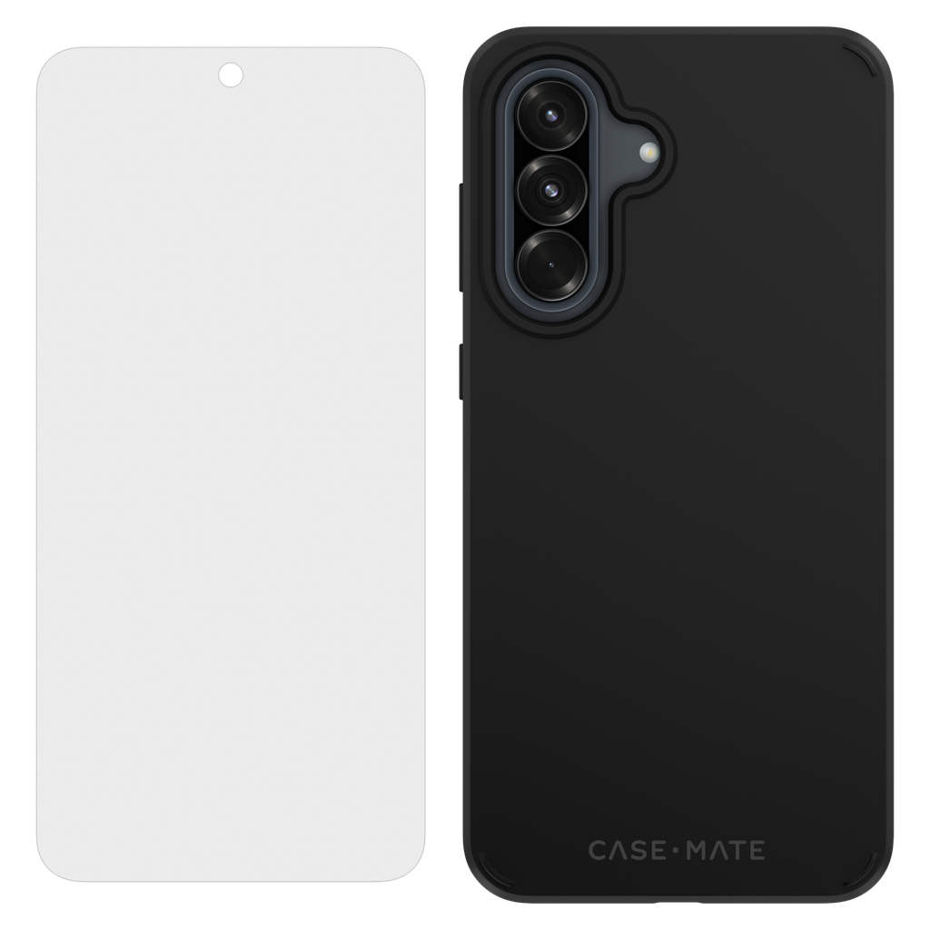Case-mate - Protection Pack Tough Case And Glass Screen Protector For Samsung Galaxy A36 5g - Black
