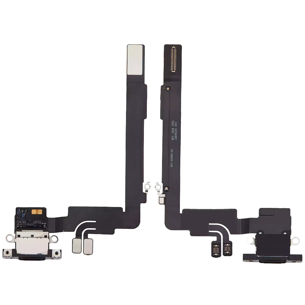 Charging Port Flex Cable For iPhone 16 Pro Max (Premium) (Black Titanium)