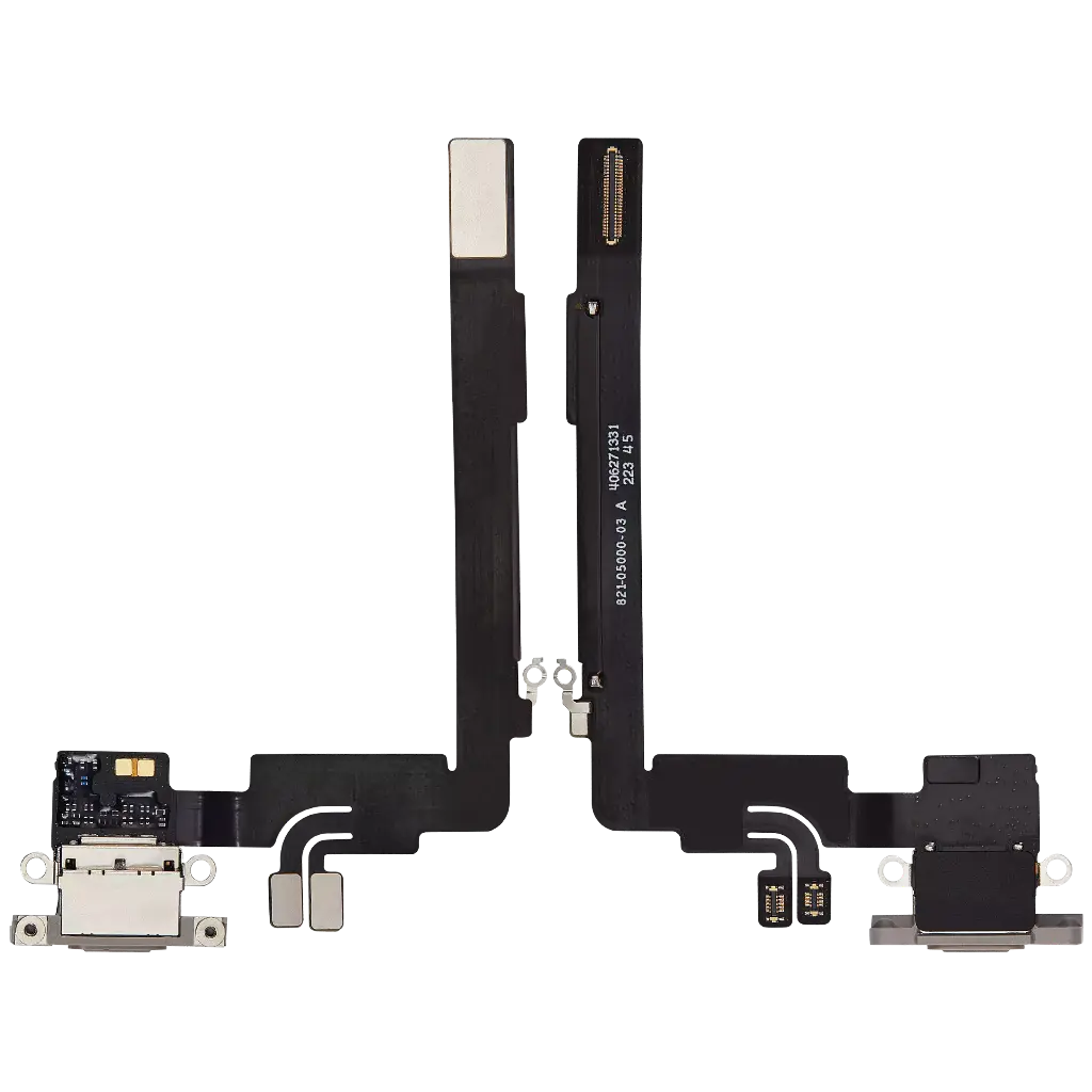 Charging Port Flex Cable For iPhone 16 Pro Max (Premium) (Natural Titanium)