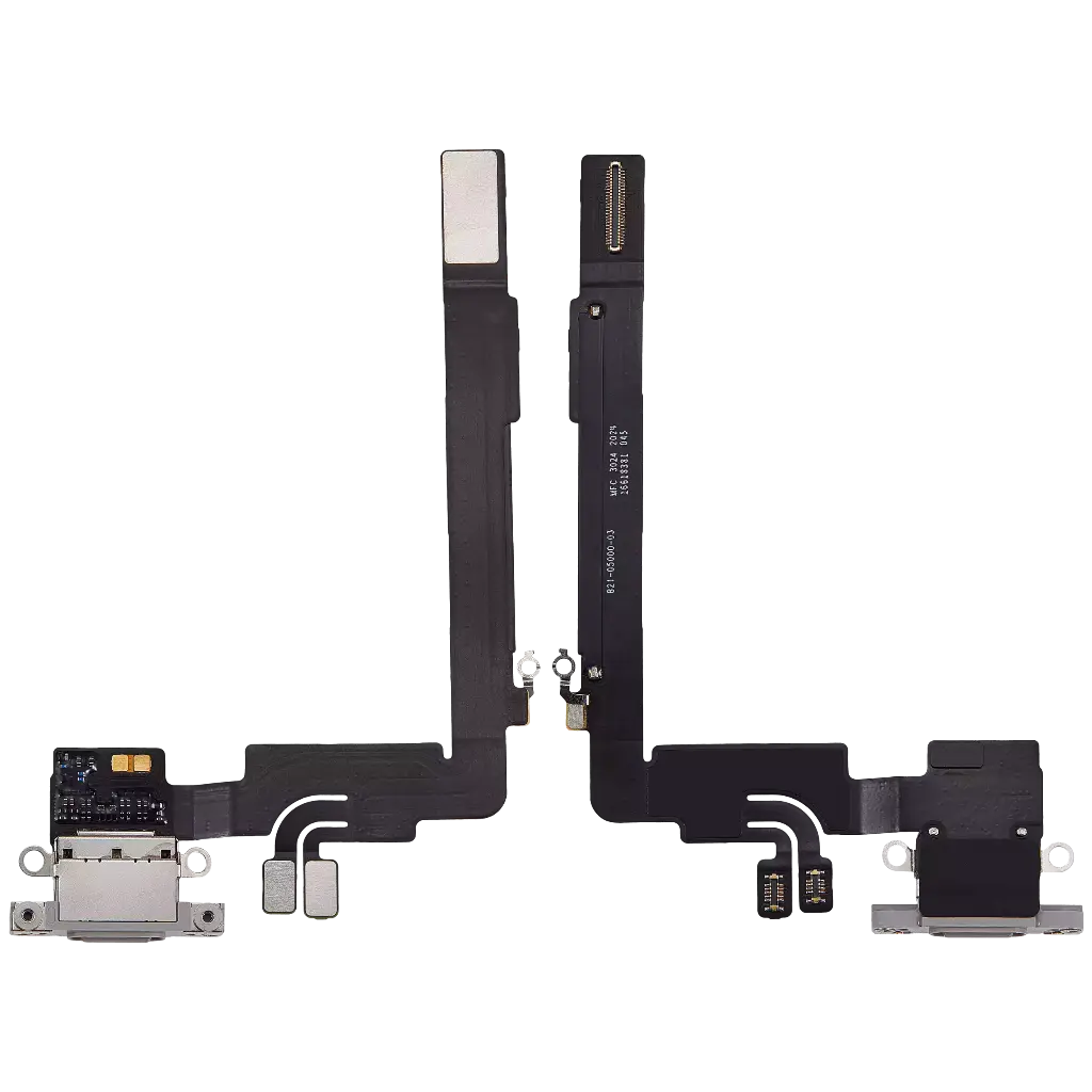Charging Port Flex Cable For iPhone 16 Pro Max (Premium) (White Titanium)