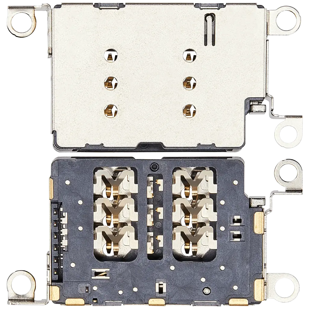 Dual Sim Card Reader For iPhone 16 / 16 Plus (Premium)