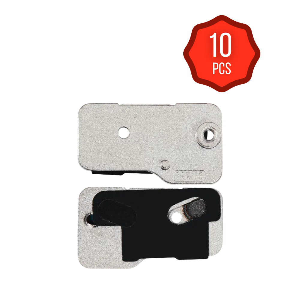 Flashlight / Power Flex Bracket With Microphone Mesh For iPhone 16 Pro / 16 Pro Max (10 Pack) (Premium)