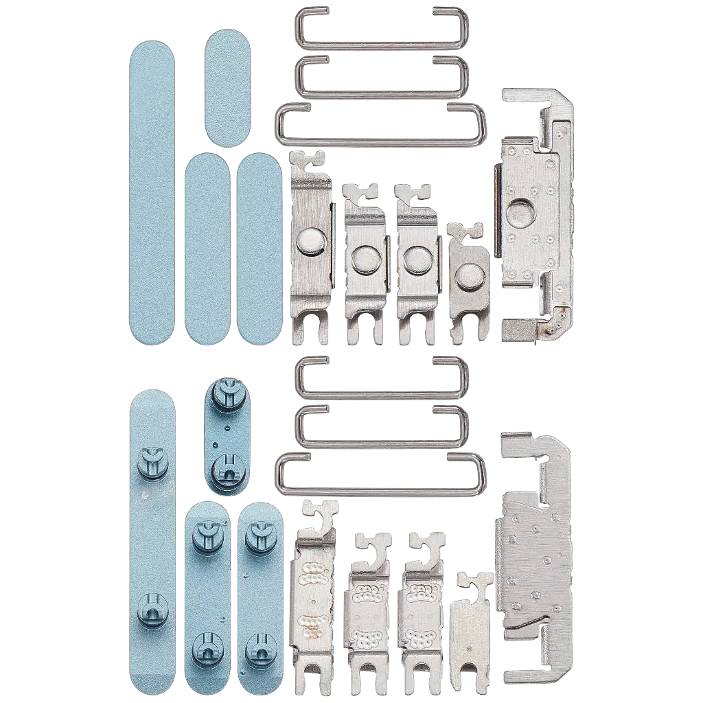 Hard Buttons (Power / Volume / Switch) For iPhone 16 / 16 Plus (Teal) (Premium)