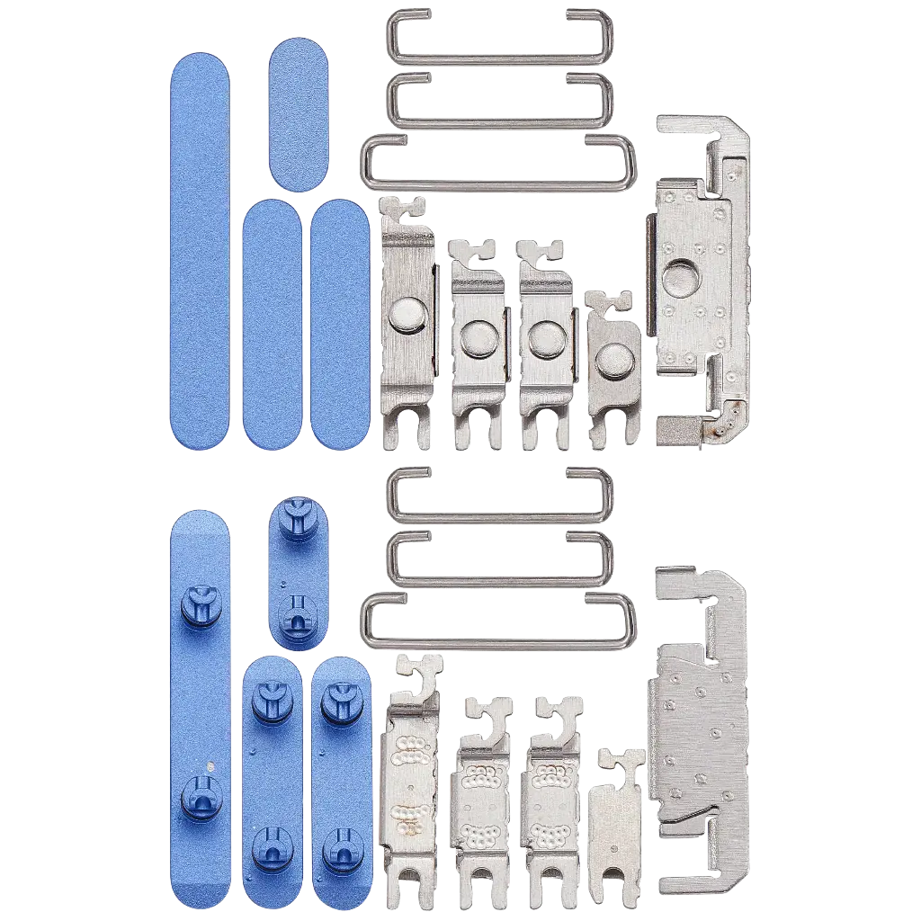 Hard Buttons (Power / Volume / Switch) For iPhone 16 / 16 Plus (Ultramarine) (Premium)
