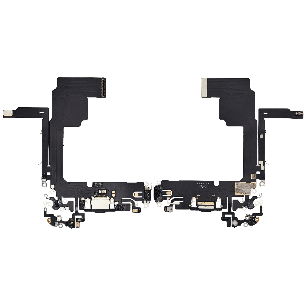 Charging Port Flex Cable For iPhone 15 Pro (Aftermarket) (Black Titanium)