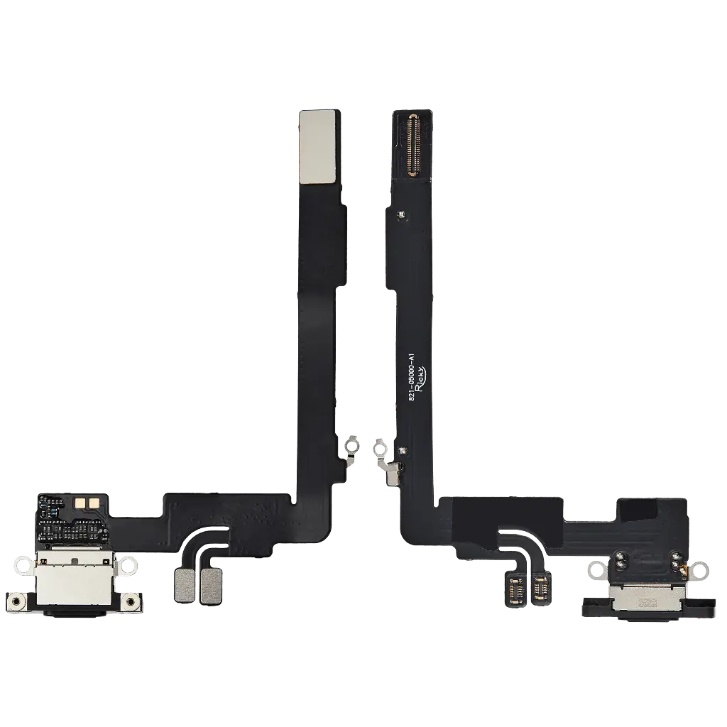 Charging Port Flex Cable For iPhone 16 Pro Max (Aftermarket) (Black Titanium)
