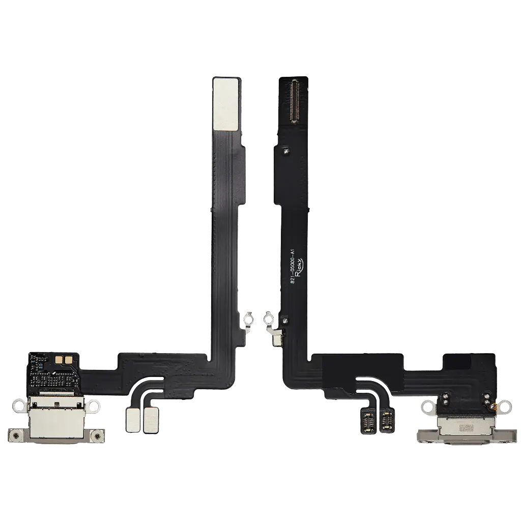 Charging Port Flex Cable For iPhone 16 Pro Max (Aftermarket) (Natural Titanium)