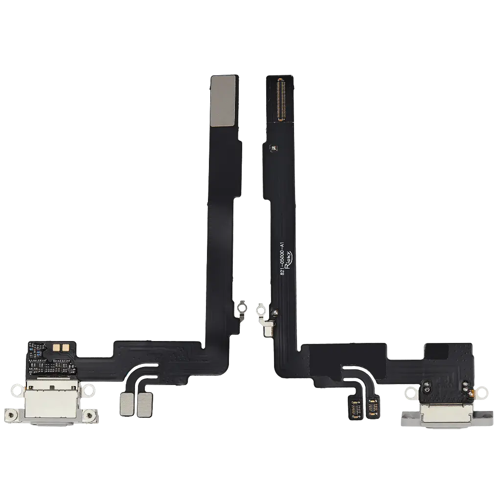 Charging Port Flex Cable For iPhone 16 Pro Max (Aftermarket) (White Titanium)