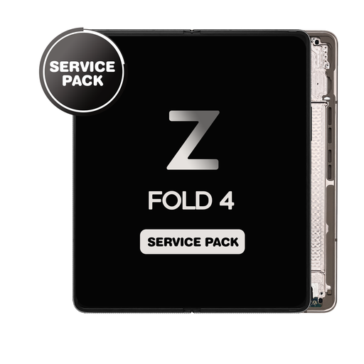 [LCD-ZFO4-WF-SP-BJ] OLED Assembly (Inner) for Samsung Galaxy Z Fold 4 5G (F936) With Frame - Beige (Service Pack)
