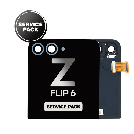 [LCD-ZFL6-OU-SP-BL] OLED Assembly (Outer) for Samsung Galaxy Z Flip 6 5G (F741) - Blue (Service Pack)