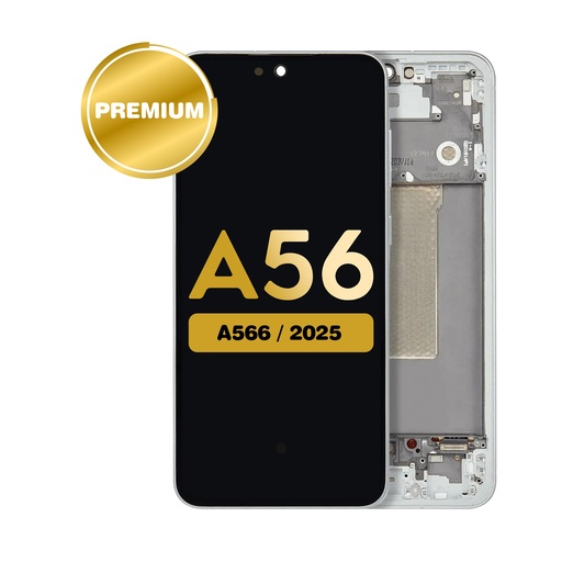 [LCD-A566-WF-OL] OLED Assembly with Frame For Samsung Galaxy A56 (A566 2025) - Olive (Premium)
