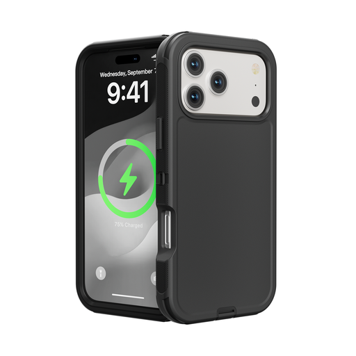 [CS-I17-OBD-BK] DualPro Protector Case for iPhone 17 - Black