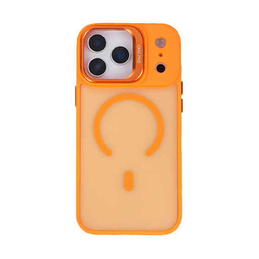 [CS-I17P-MCS-OR] Magsafe Camera Stand Case for iPhone 17 Pro - Orange