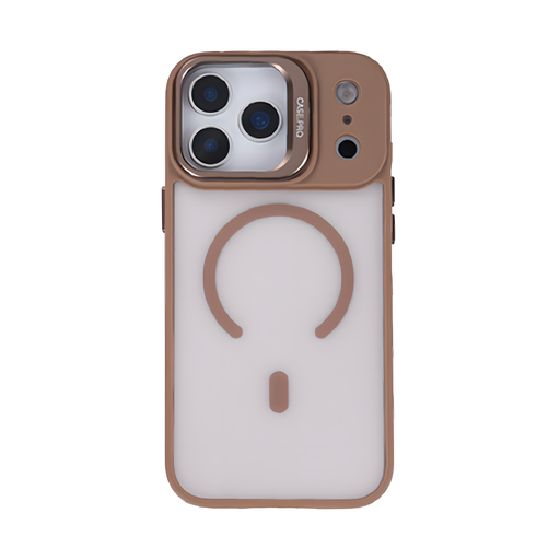 [CS-I17PM-MCS-DST] Magsafe Camera Stand Case for iPhone 17 Pro Max - Desert