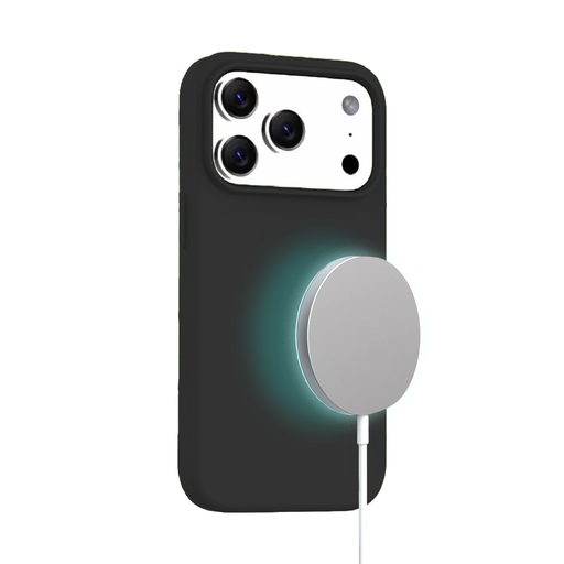 [CS-I17A-MGS-BK] MagSilicone Case for iPhone Air - Black
