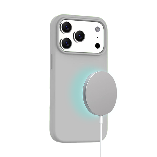 [CS-I17A-MGS-GY] MagSilicone Case for iPhone Air - Gray