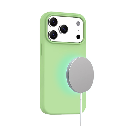 [CS-I17A-MGS-GR] MagSilicone Case for iPhone Air - Green