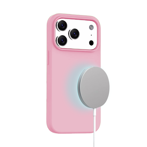 [CS-I17A-MGS-PN] MagSilicone Case for iPhone Air - Pink