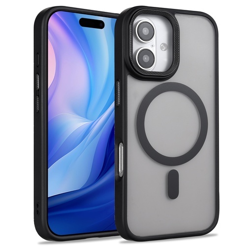 [CS-I17-MTFC-BK] Matte Focus Case with Magsafe for iPhone 17 - Black