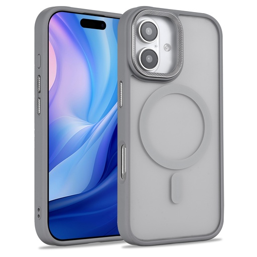 [CS-I17-MTFC-GY] Matte Focus Case with Magsafe for iPhone 17 - Gray