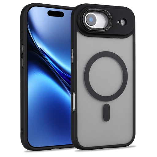 [CS-I17A-MTFC-BK] Matte Focus Case with Magsafe for iPhone Air - Black