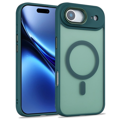 [CS-I17A-MTFC-GR] Matte Focus Case with Magsafe for iPhone Air - Dark Green
