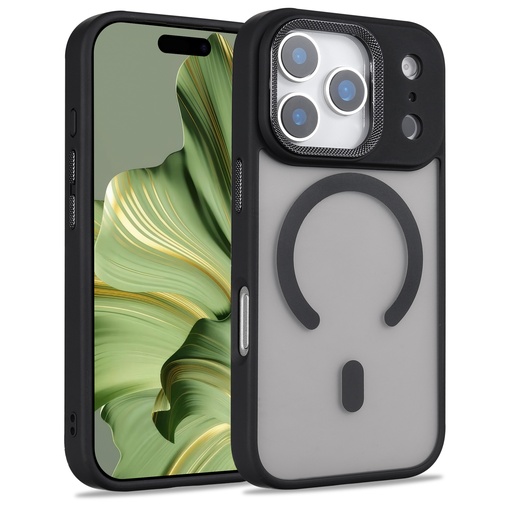 [CS-I17P-MTFC-BK] Matte Focus Case with Magsafe for iPhone 17 Pro - Black