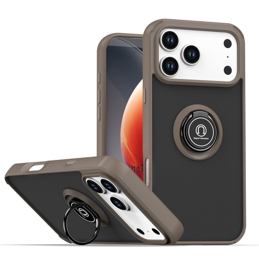 [CS-I17PM-MTR-DST] Matte Ring Case for iPhone 17 Pro Max - Desert