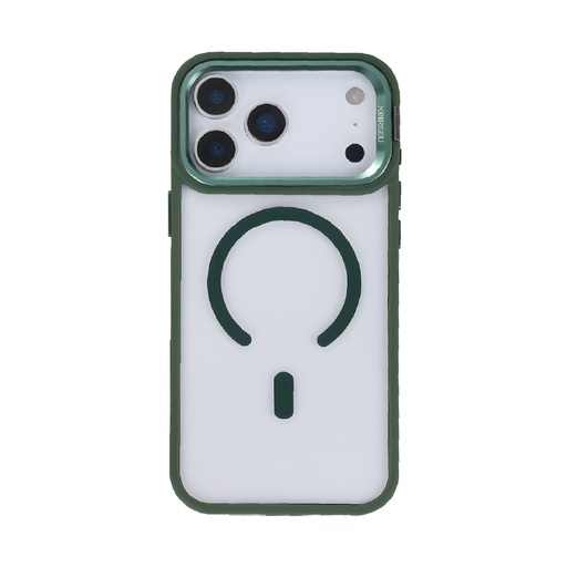 [CS-I17A-MCCS-GR] Magsafe Clear Camera Stand Case for  iPhone Air - Green