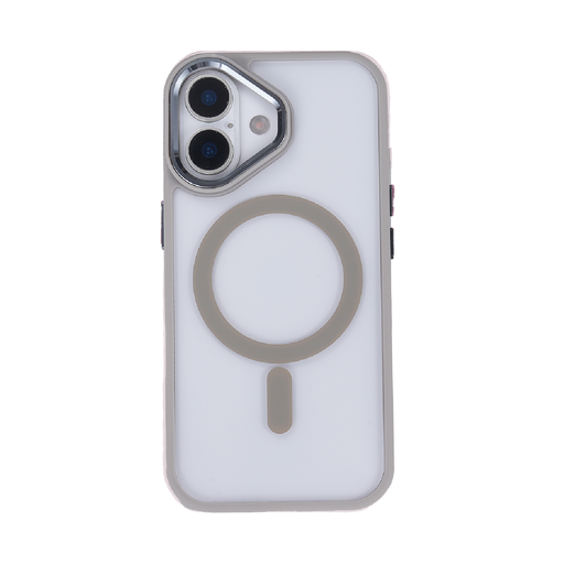 [CS-I17-CFC-GY] Clear Focus Case with Magsafe for iPhone 17 - Gray
