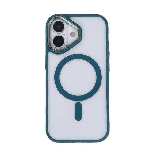 [CS-I17-CFC-GR] Clear Focus Case with Magsafe for iPhone 17 - Green