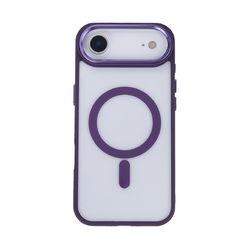 [CS-I17A-CFC-PU] Clear Focus Case with Magsafe for iPhone Air - Purple